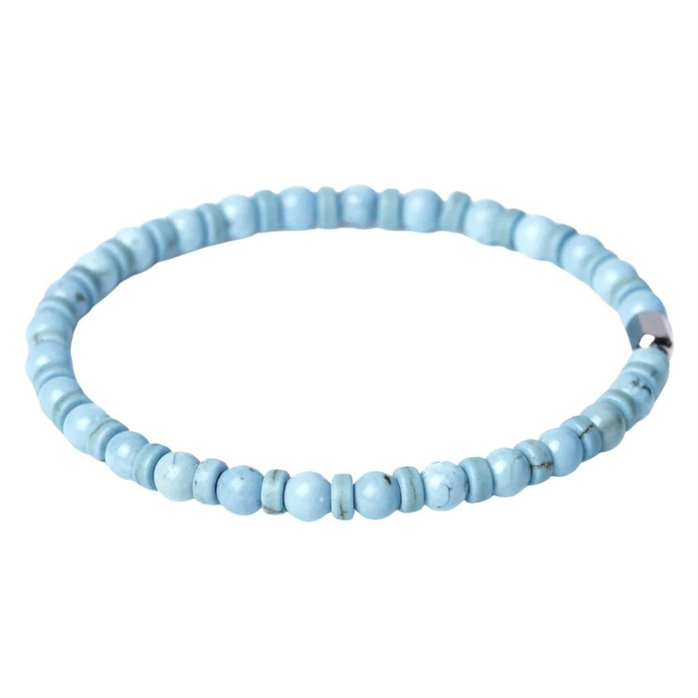 TURQUOISE Heishi Gemstone Bracelet - Picture 3 of 3